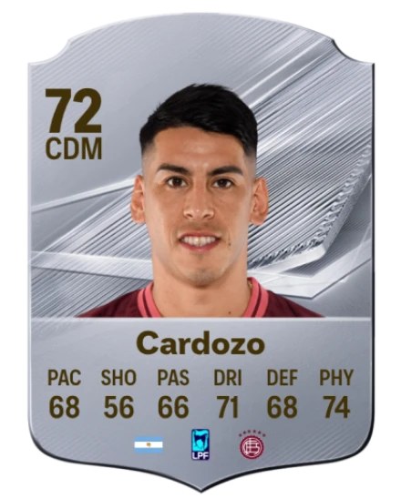 Cardozo 72 Common CDM FC 26 card