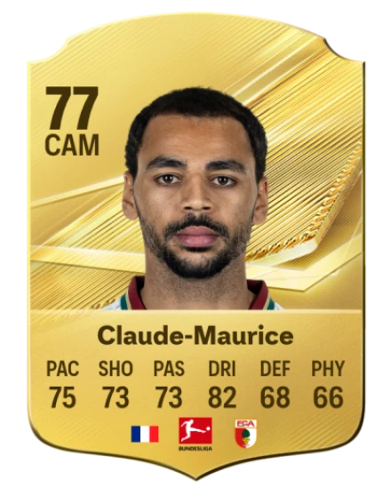 Claude-Maurice 77 Common CAM FC 26 card