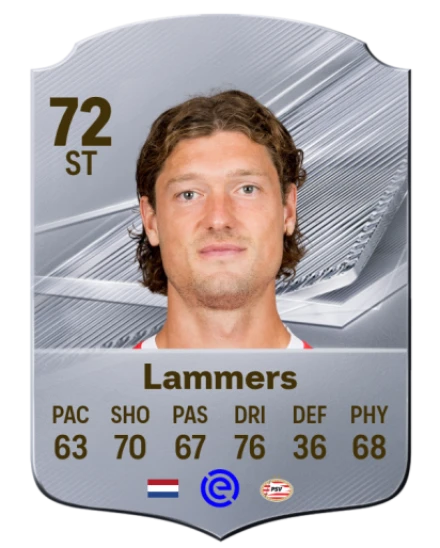 Lammers 72 Rare ST FC 26 card