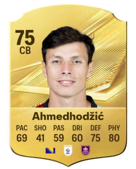 Ahmedhodžić 75 Common CB FC 26 card