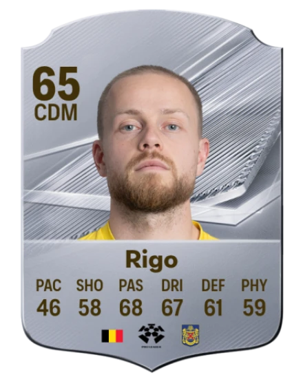 Rigo 65 Silver CDM FC 27 card