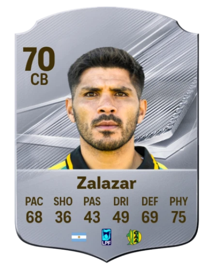 Zalazar 70 Common CB FC 26 card