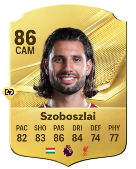 Szoboszlai 86 Common CAM FC 26 card
