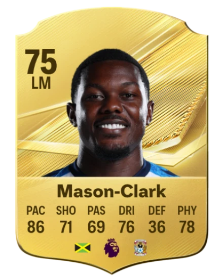 Mason-Clark 75 Common LM FC 26 card
