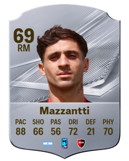 Mazzantti 69 Common RM FC 26 card