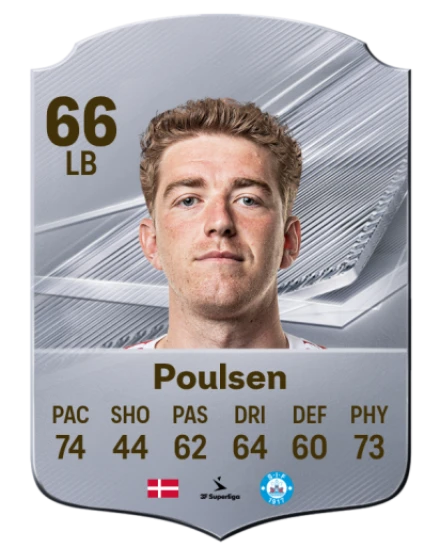 Poulsen 66 Common LB FC 26 card