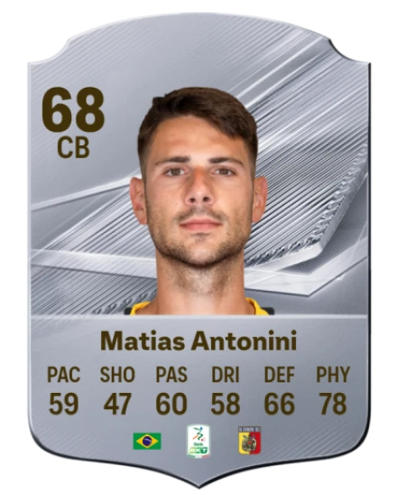 Matias Antonini 68 Common CB FC 26 card