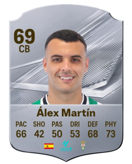 Álex Martín 69 Common CB FC 26 card