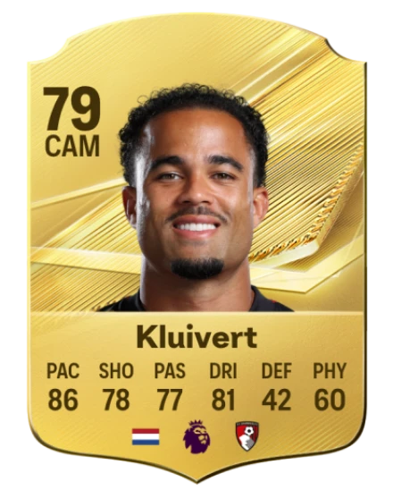 Kluivert 79 Common CAM FC 26 card