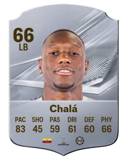 Chalá 66 Silver LB FC 27 card