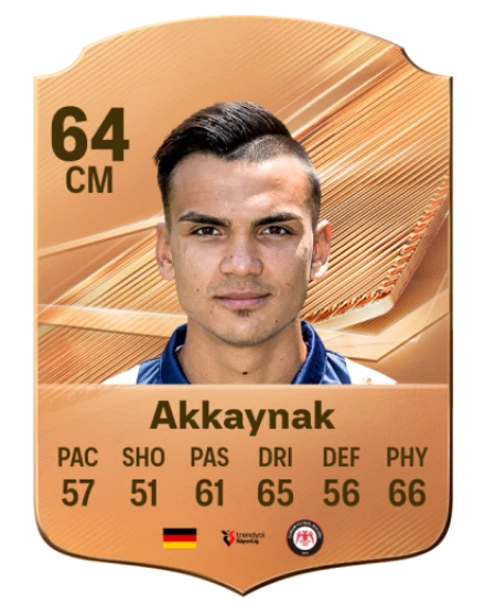 Akkaynak 64 Bronze CM FC 27 card