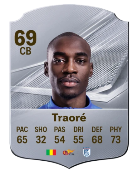 Traoré 69 Common CB FC 26 card