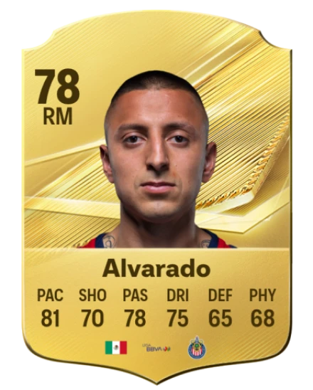 Alvarado 78 Common RM FC 26 card