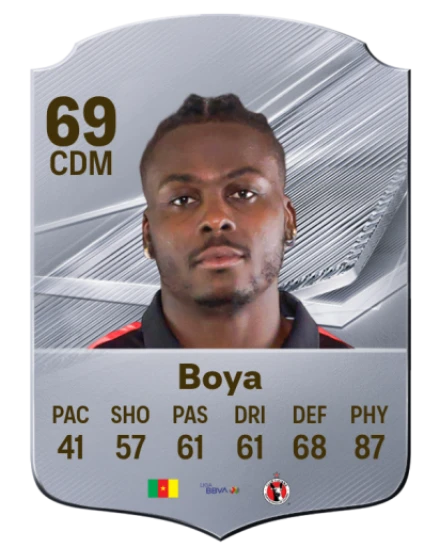 Boya 69 Silver CDM FC 27 card