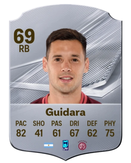 Guidara 69 Silver RB FC 27 card