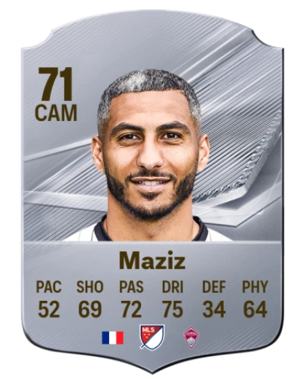 Maziz 71 Common CAM FC 26 card