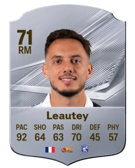 Leautey 71 Common RM FC 26 card