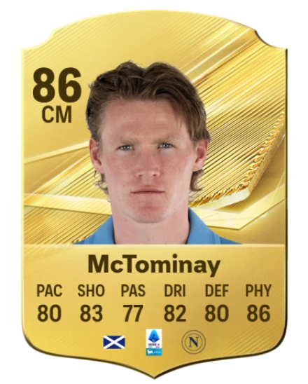 McTominay 86 Common CM FC 26 card