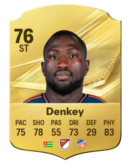 Denkey 76 Common ST FC 26 card