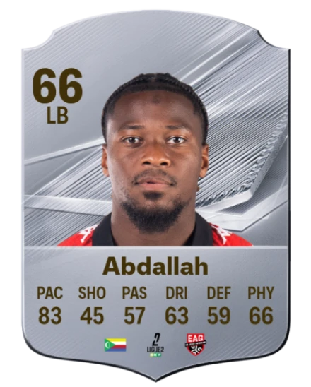 Abdallah 66 Common LB FC 26 card