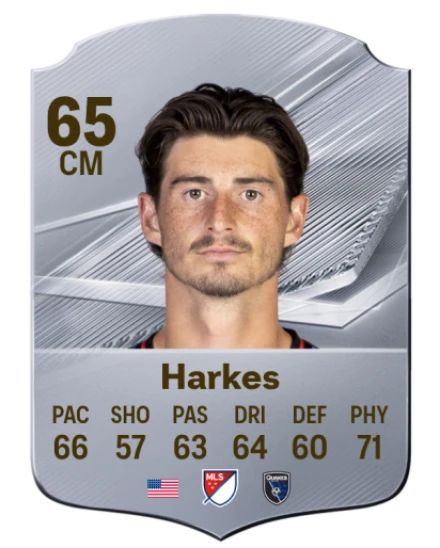 Harkes 65 Common CM FC 26 card
