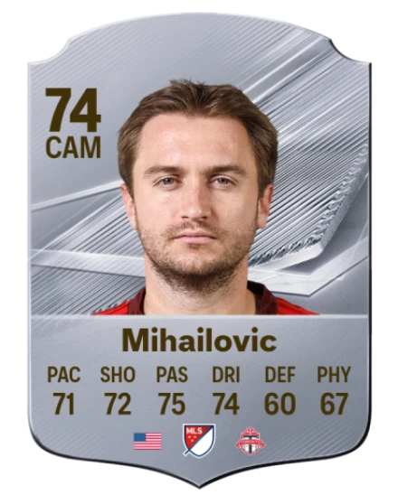 Mihailovic 74 Common CAM FC 26 card