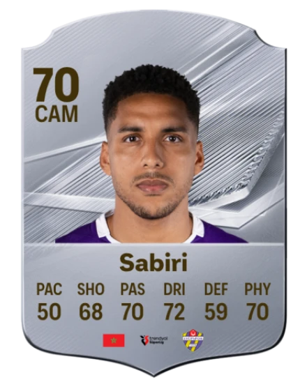 Sabiri 70 Common CAM FC 26 card