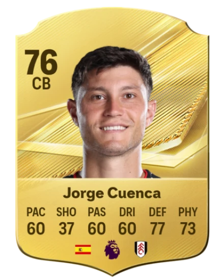 Jorge Cuenca 76 Common CB FC 26 card