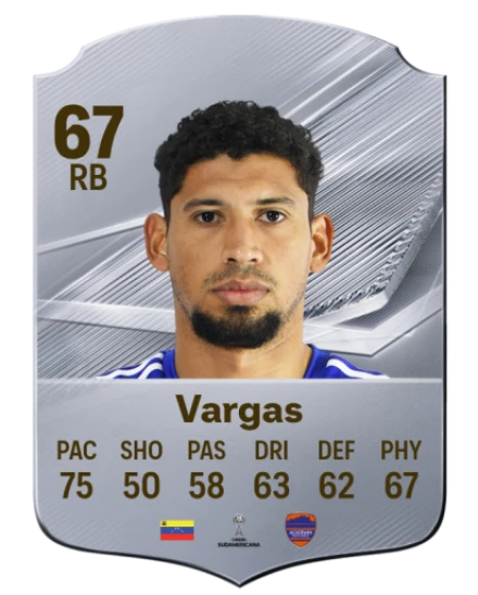 Vargas 67 Common RB FC 26 card