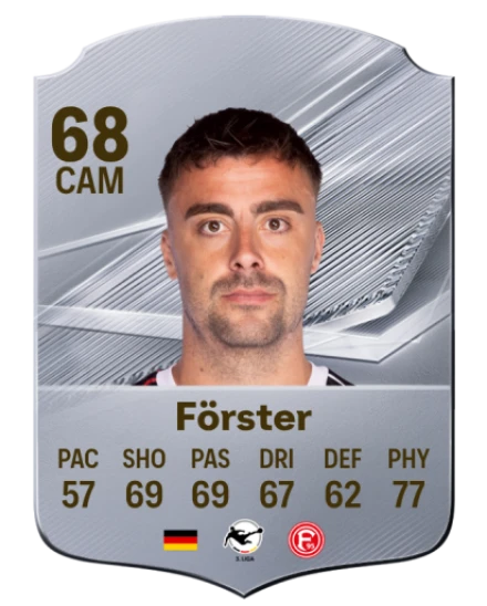 Förster 68 Common CAM FC 26 card