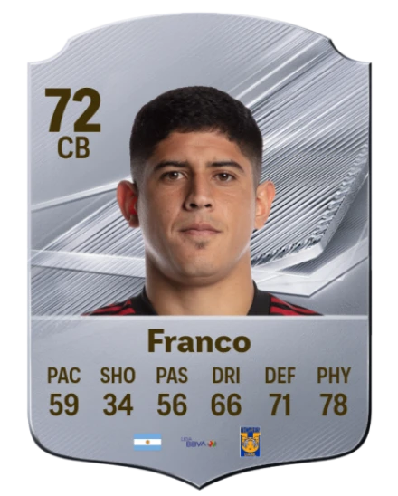 Franco 72 Common CB FC 26 card