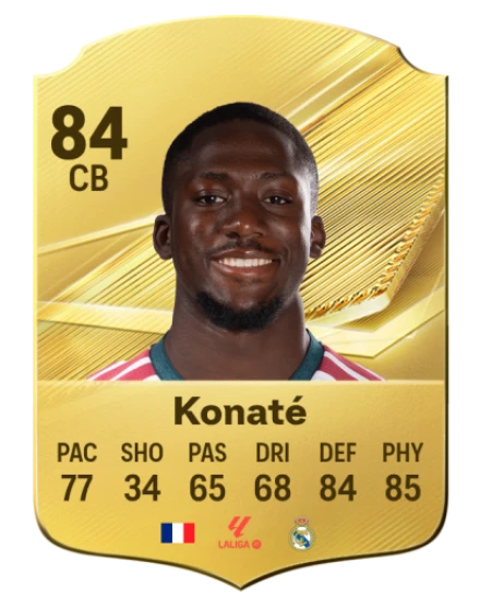 Konaté 84 Common CB FC 26 card