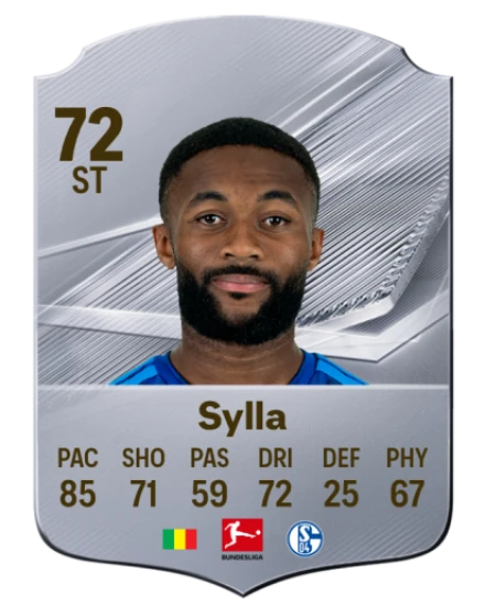 Sylla 72 Common ST FC 26 card