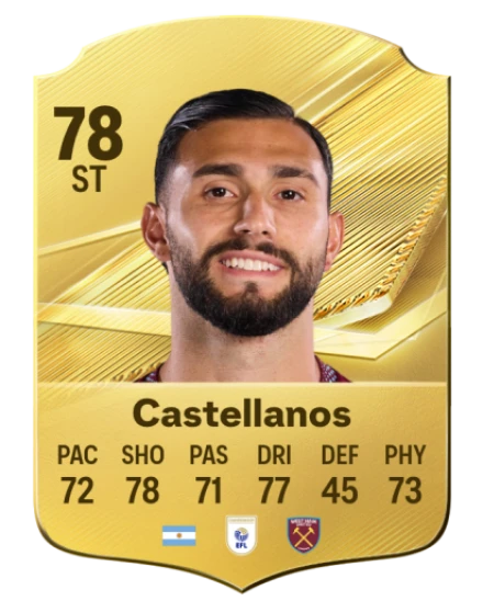Castellanos 78 Common ST FC 26 card