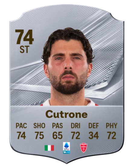 Cutrone 74 Common ST FC 26 card