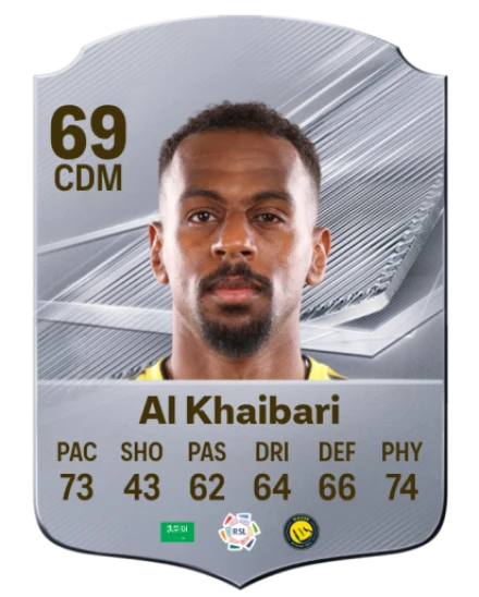 Al Khaibari 69 Common CDM FC 26 card