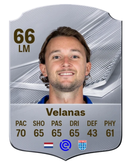 Velanas 66 Silver LM FC 27 card