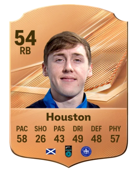 Houston 54 Bronze RB FC 27 card