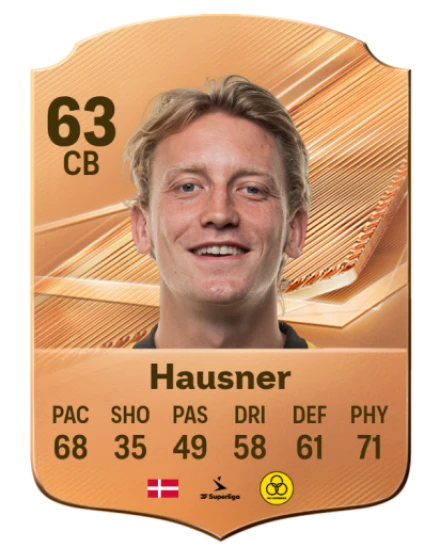 Hausner 63 Rare CB FC 26 card