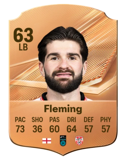 Fleming 63 Common LB FC 26 card