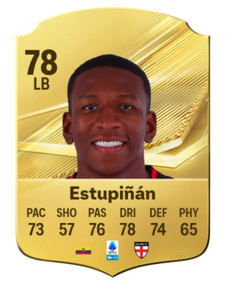 Estupiñán 78 Common LB FC 26 card