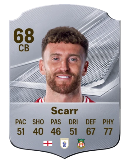 Scarr 68 Rare CB FC 26 card