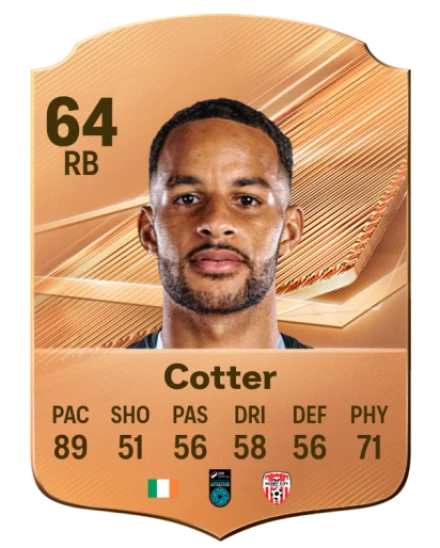 Cotter 64 Common RB FC 26 card