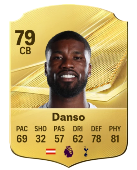 Danso 79 Rare CB FC 26 card