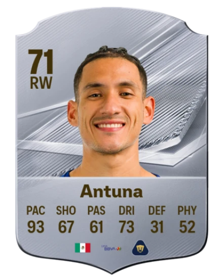 Antuna 71 Common RW FC 26 card