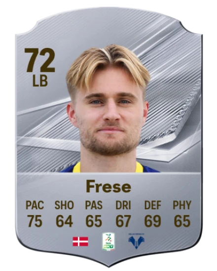 Frese 72 Common LB FC 26 card