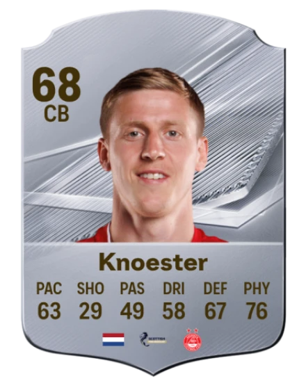 Knoester 68 Common CB FC 26 card