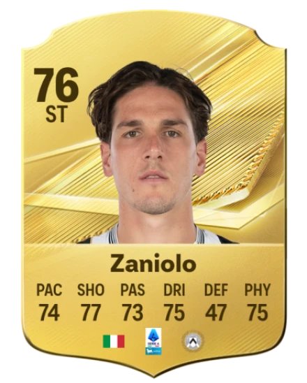 Zaniolo 76 Common ST FC 26 card