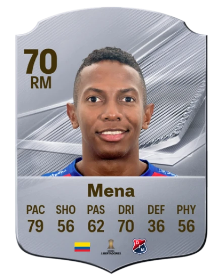 Mena 70 Common RM FC 26 card