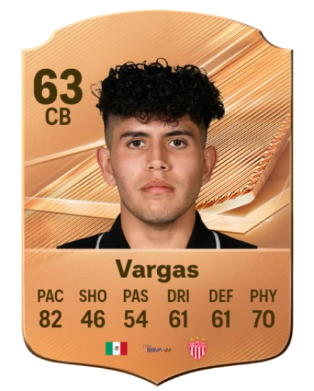 Vargas 63 Bronze CB FC 27 card